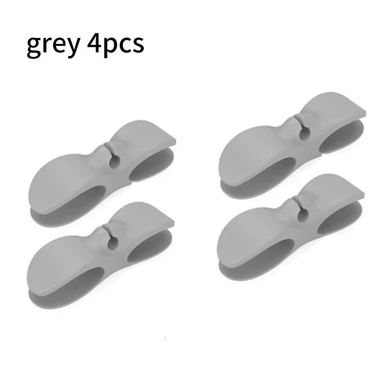 3-6Pcs Cord Winder Organizer for Kitchen Appliance Cord Wrapper Cable Management Clip Holder for Air Fryer Coffee Machine Fixer