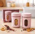 2 Piece Plastic Container Set (750 ML)