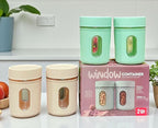 2 Piece Plastic Container Set (750 ML)