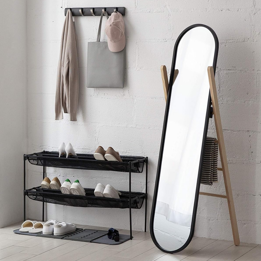 Machine-Washable Multipurpose Drying Mat and Boot Tray for Entryway