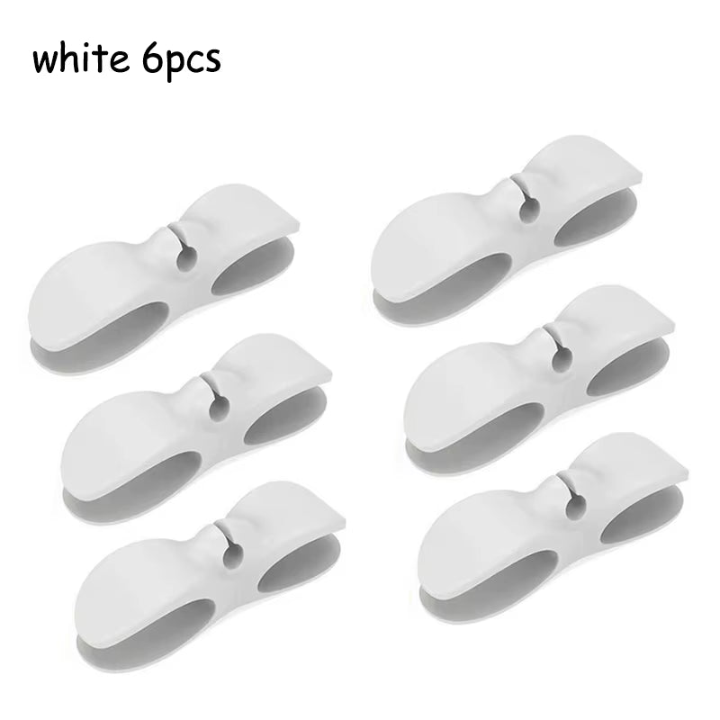 3-6Pcs Cord Winder Organizer for Kitchen Appliance Cord Wrapper Cable Management Clip Holder for Air Fryer Coffee Machine Fixer